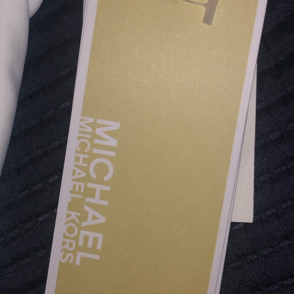 (SOLD) Michael Kors bathing suit White and Gold - Picture 5 of 8